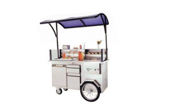 Mobil Hot Dog Stand